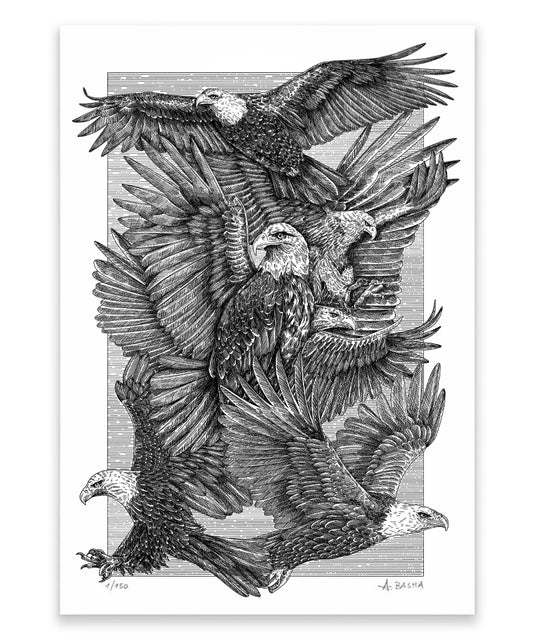 "Eagles" art print