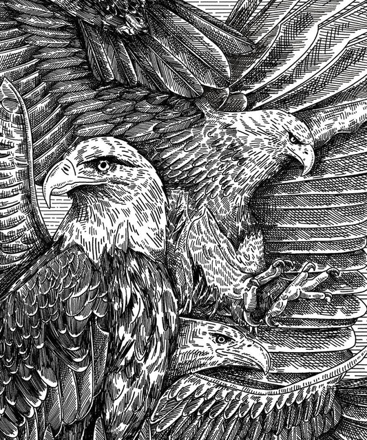 "Eagles" art print