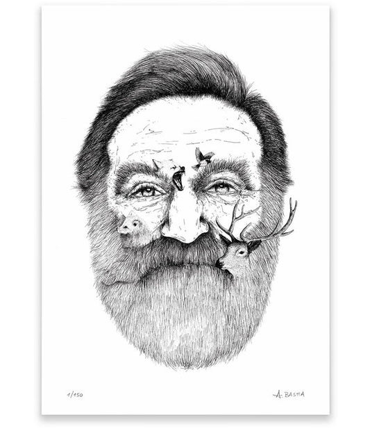 "Robin Williams" art print