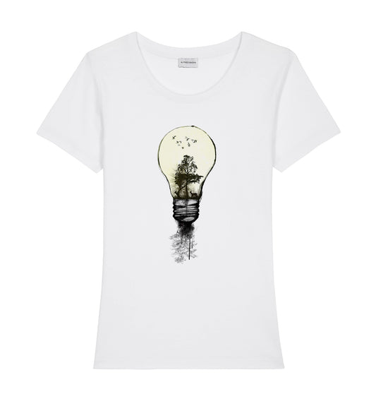 Life Lamp woman t-shirt