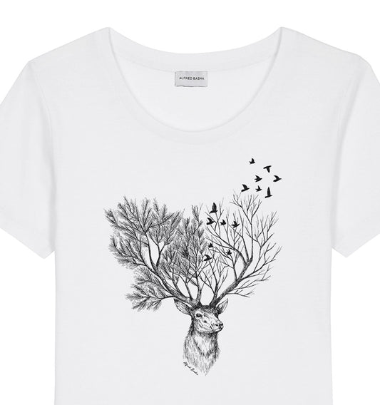 Autumn woman t-shirt