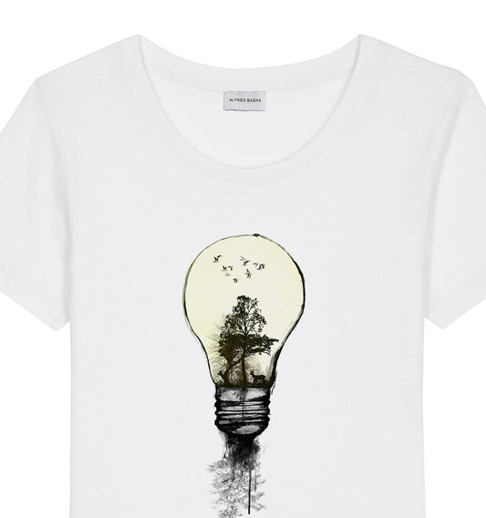 Life Lamp woman t-shirt