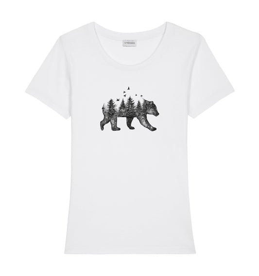 Wild Bear woman t-shirt