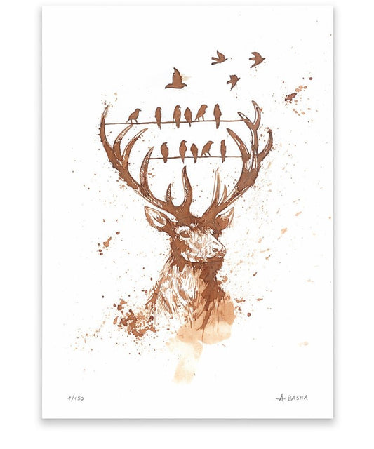 "Coffee Break" art print