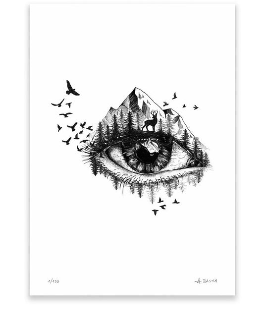 "Eye" art print