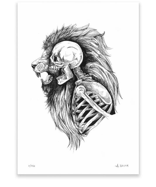 "Lion" Human Soul art print
