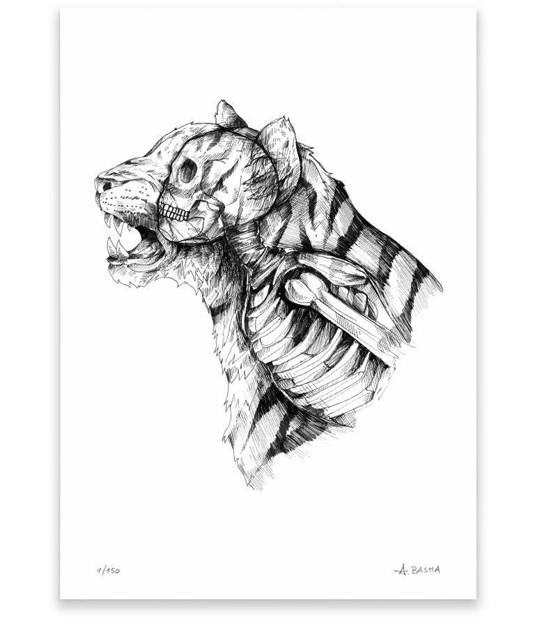 "Tiger" Human Soul art print