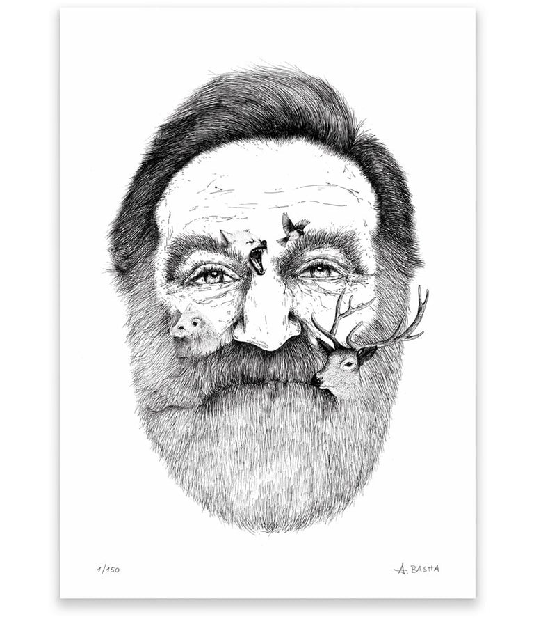 "Robin Williams" art print