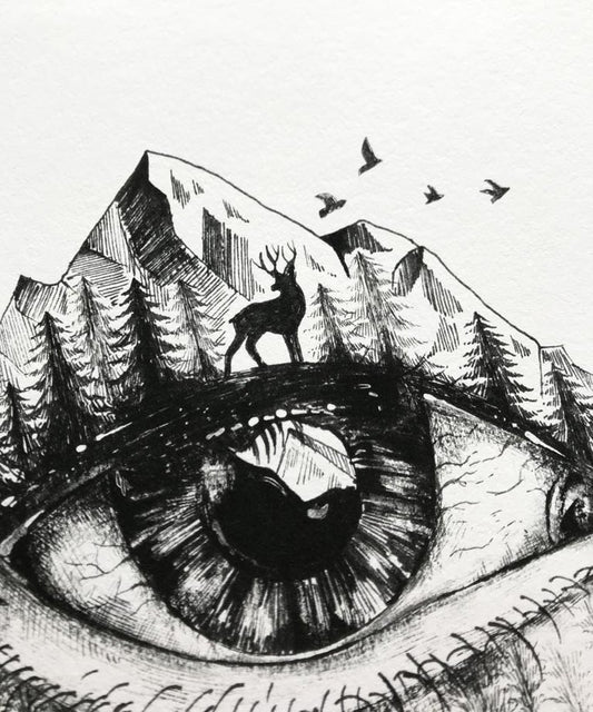 "Eye" art print