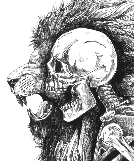 "Lion" Human Soul art print