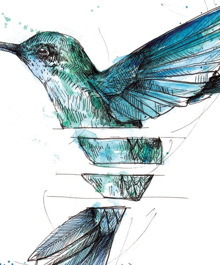 "Bird Trim" art print