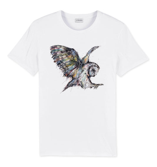 Barn Owl man t-shirt