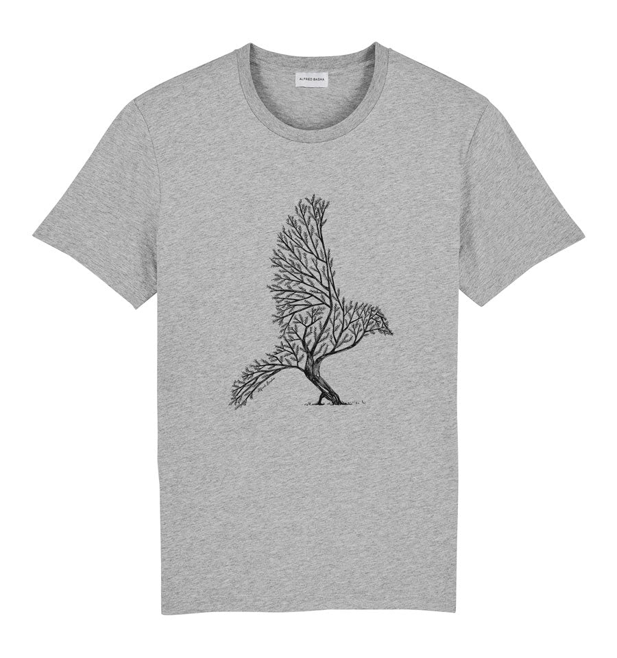 Bird Tree man t-shirt