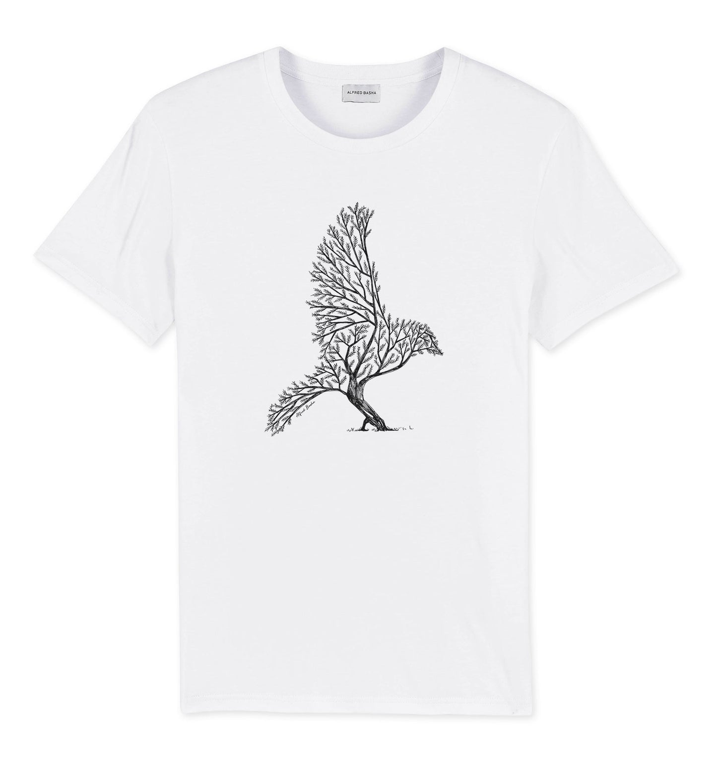 Bird Tree man t-shirt