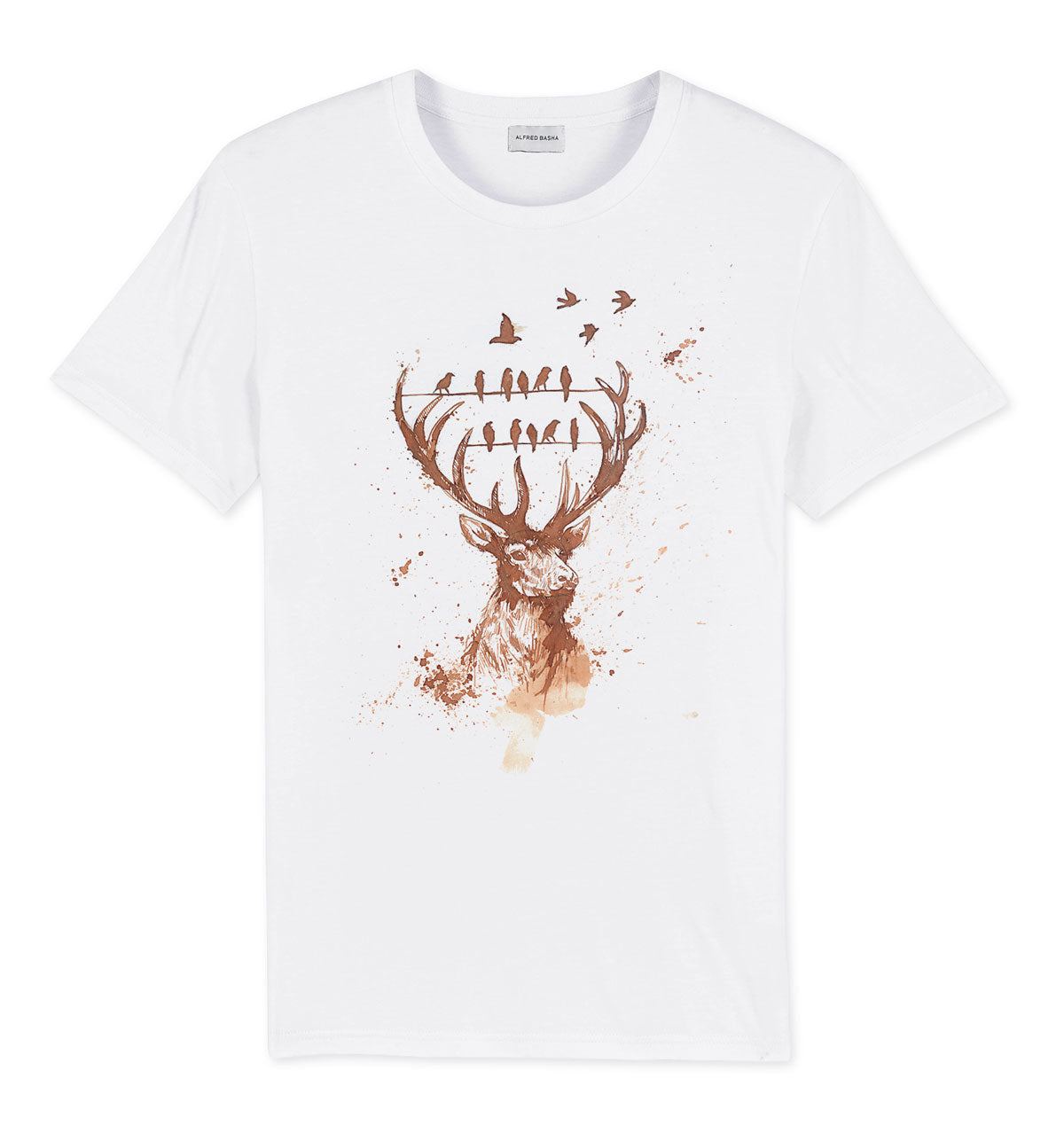 Coffee Deer man t-shirt