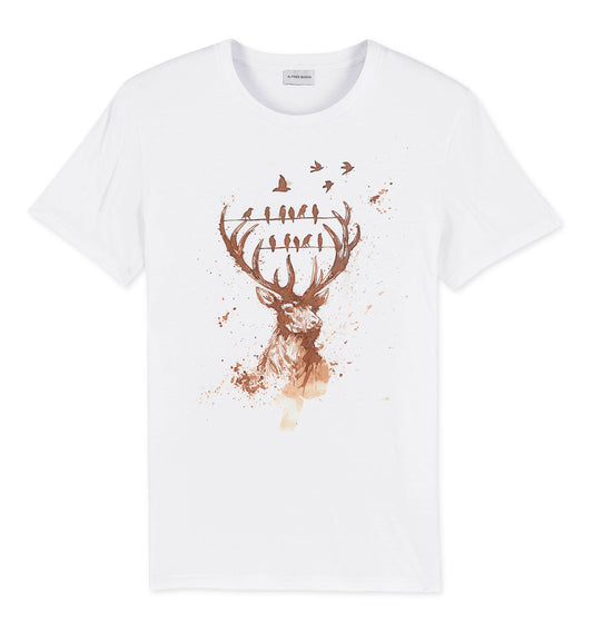 Coffee Deer man t-shirt