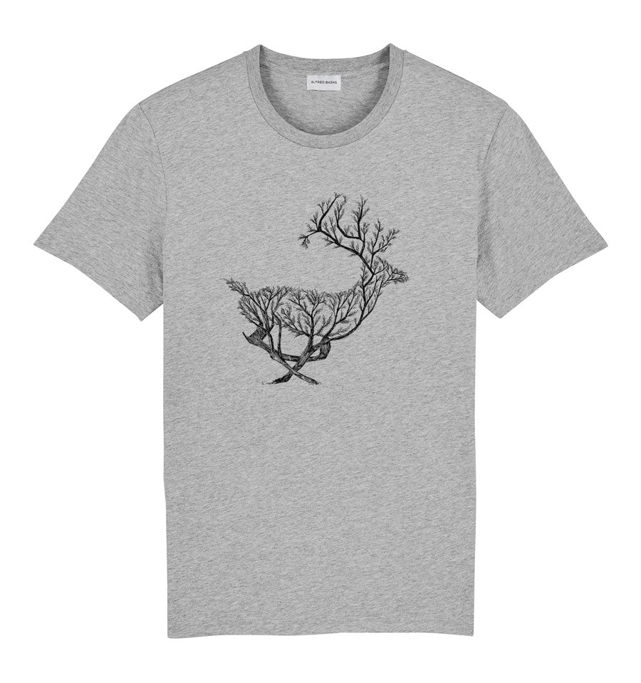 Deer Tree man t-shirt