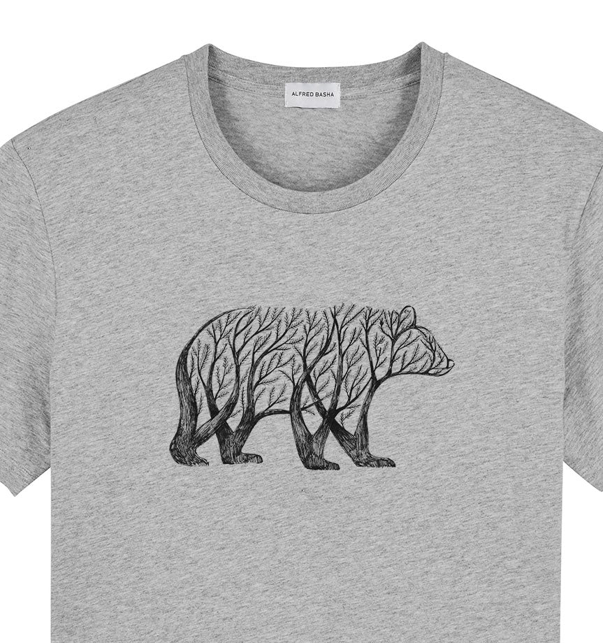 Bear Tree man t-shirt