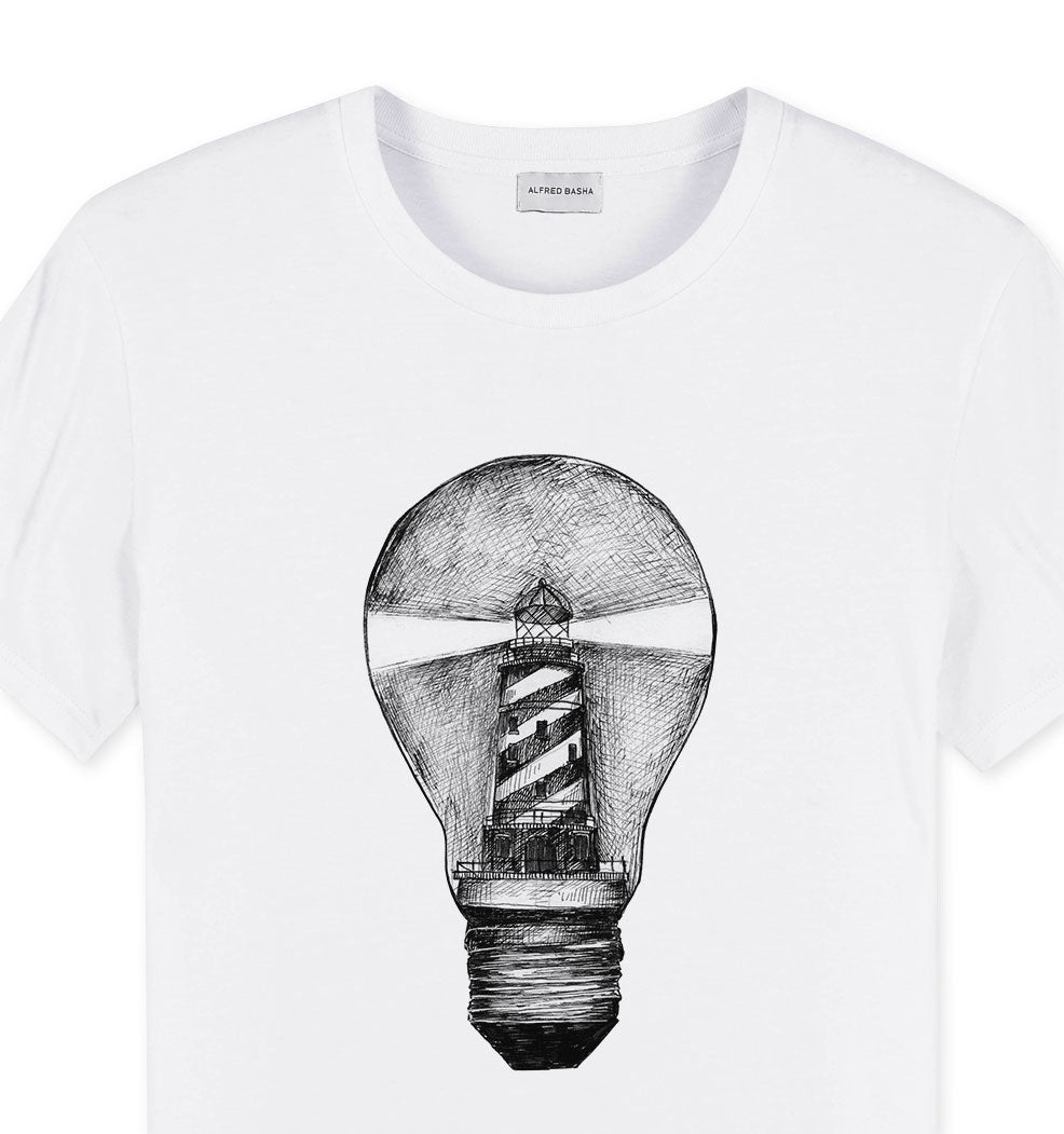 Lighthouse man t-shirt