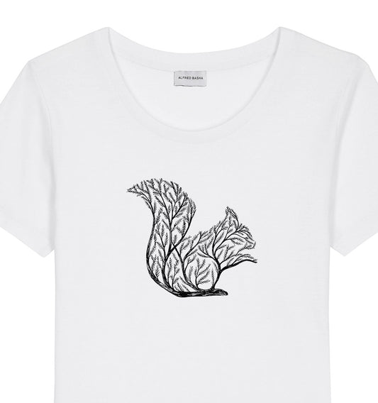Squirrel Tree woman t-shirt