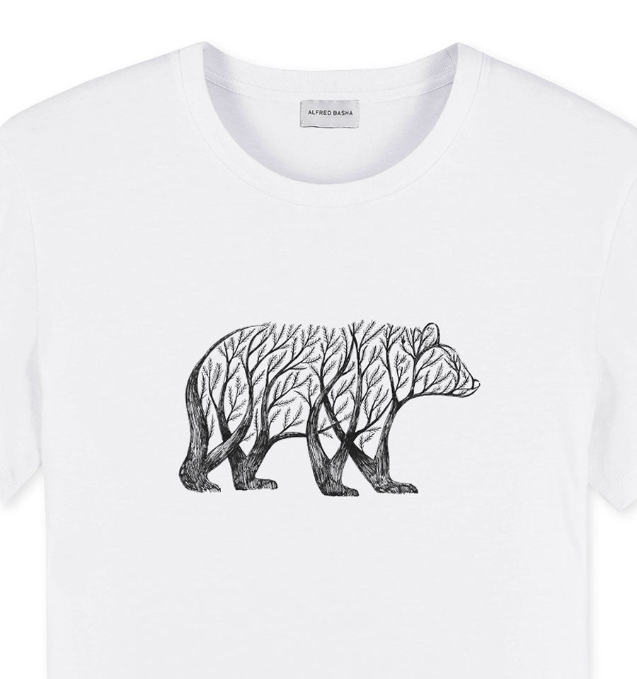 Bear Tree man t-shirt