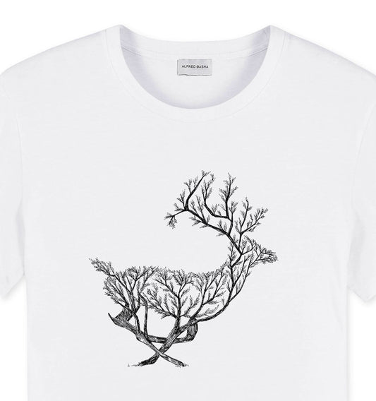 Deer Tree man t-shirt