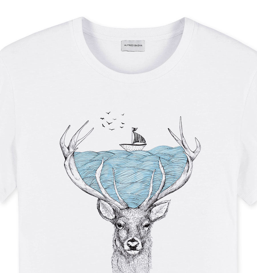 Deer Water man t-shirt