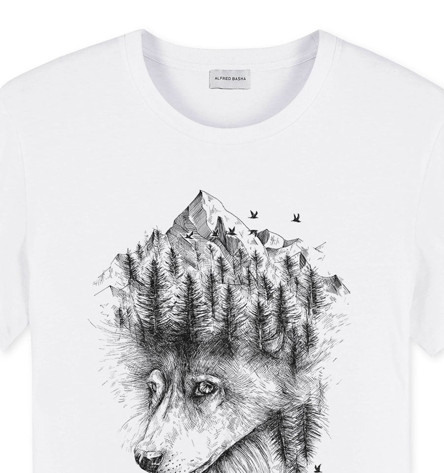 Wolf man t-shirt
