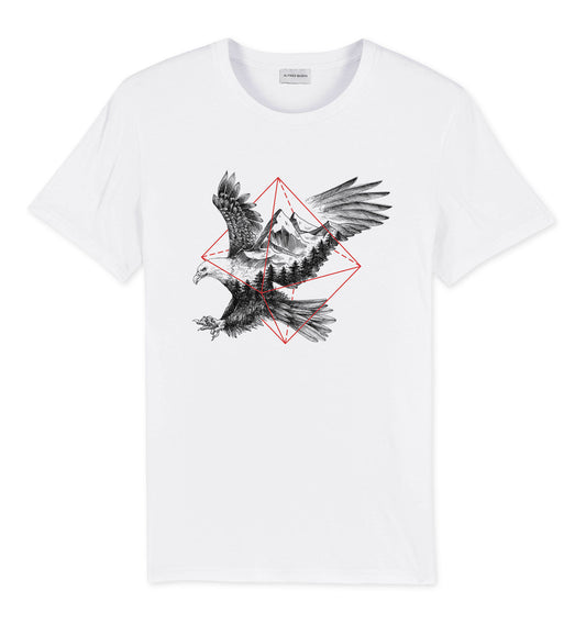 Geometry Eagle man t-shirt
