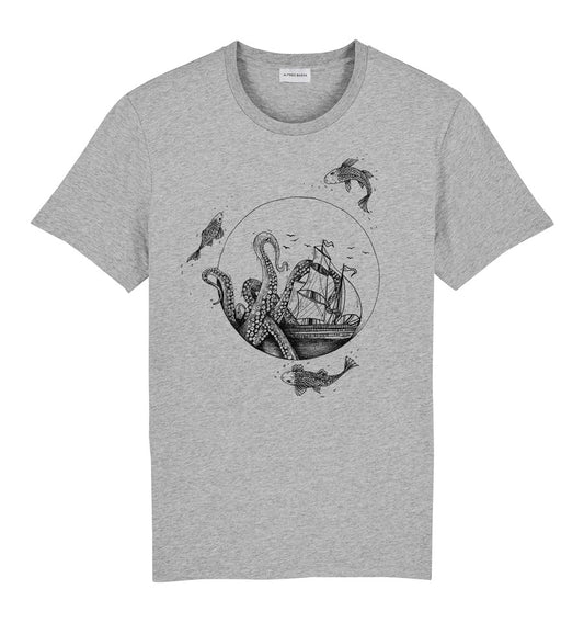 Koi Aquarium man t-shirt