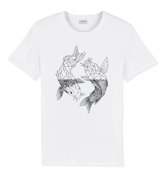 Koi Geometry man t-shirt