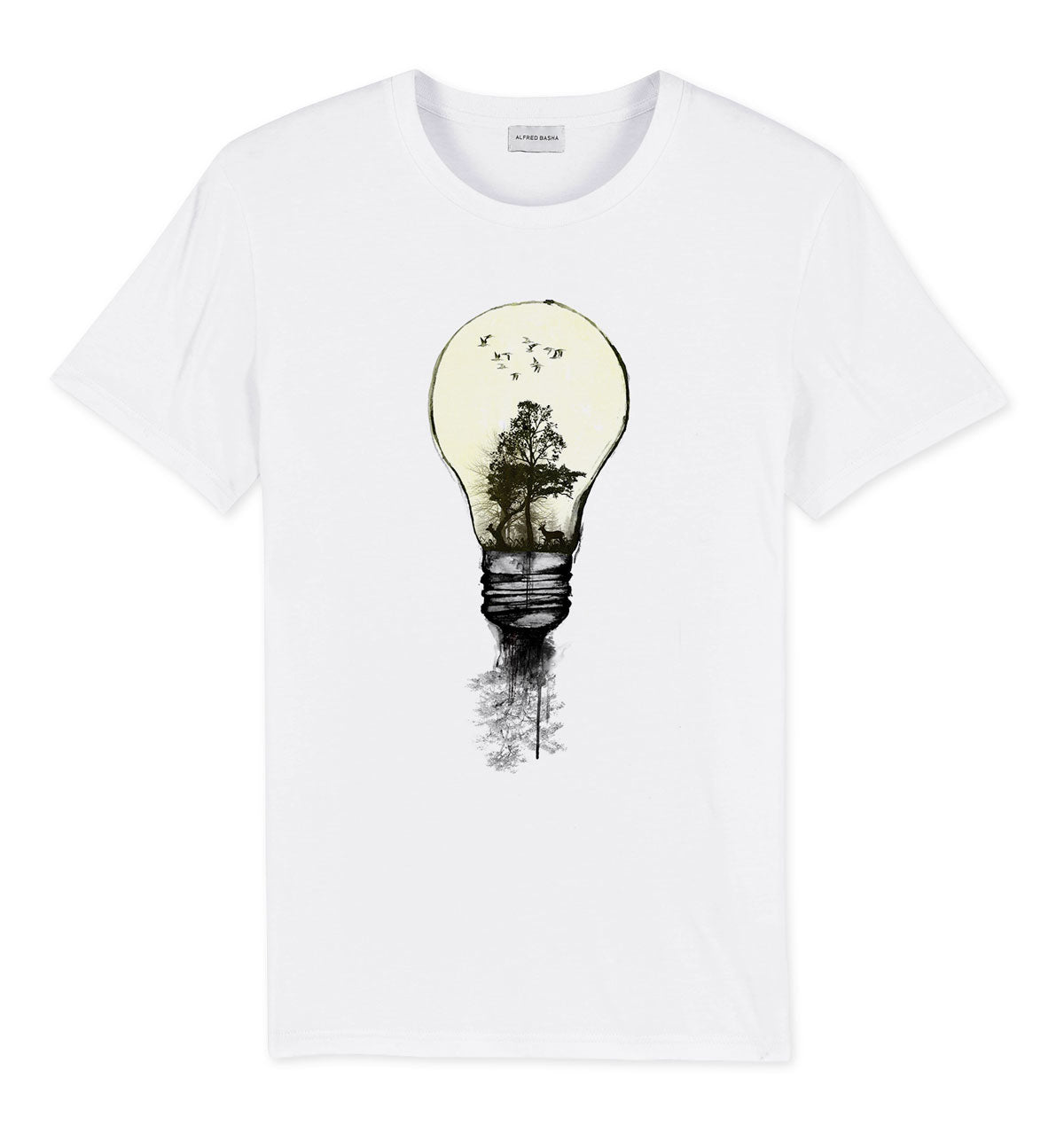 Life Lamp man t-shirt