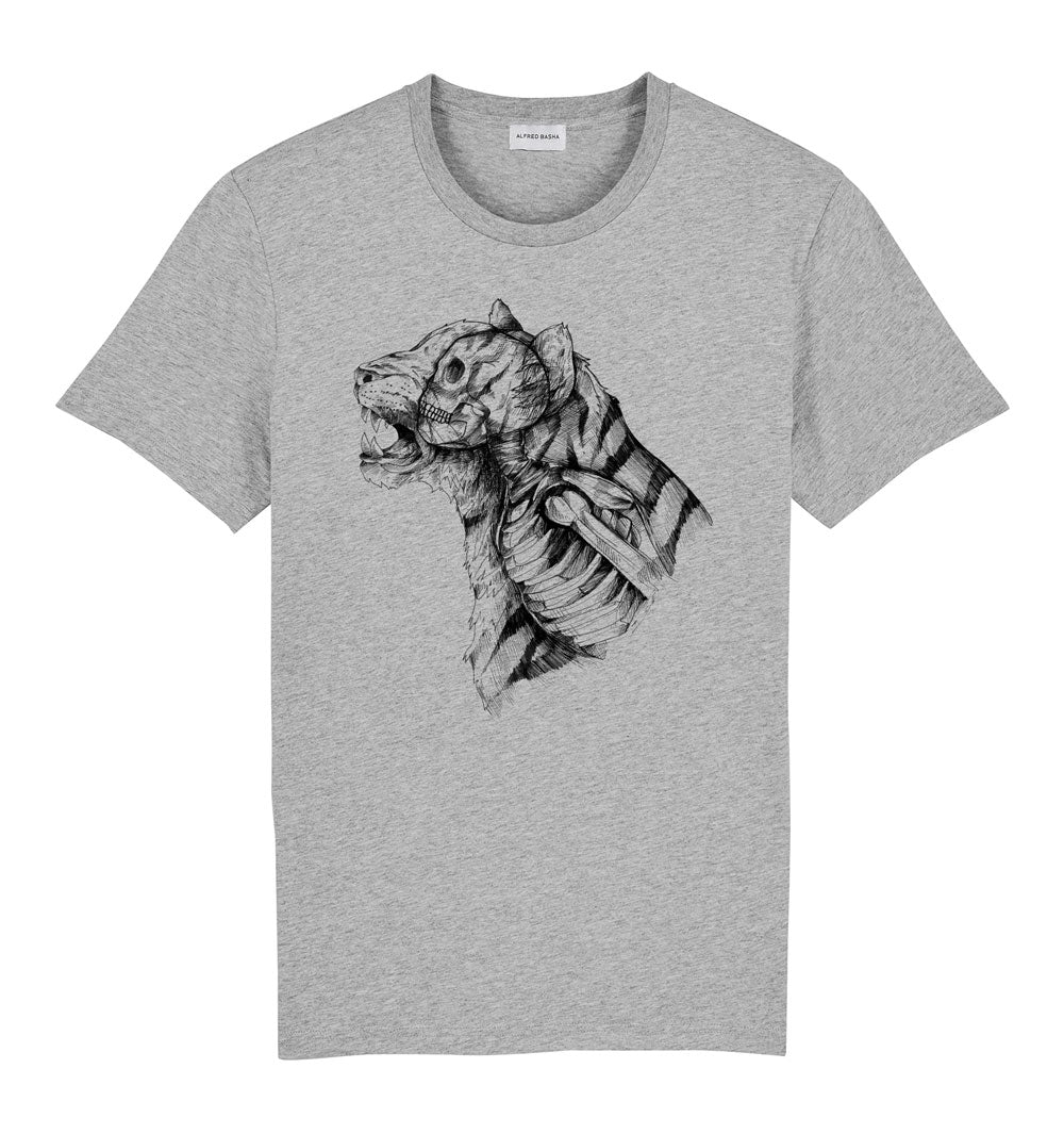 Tiger Skull man t-shirt