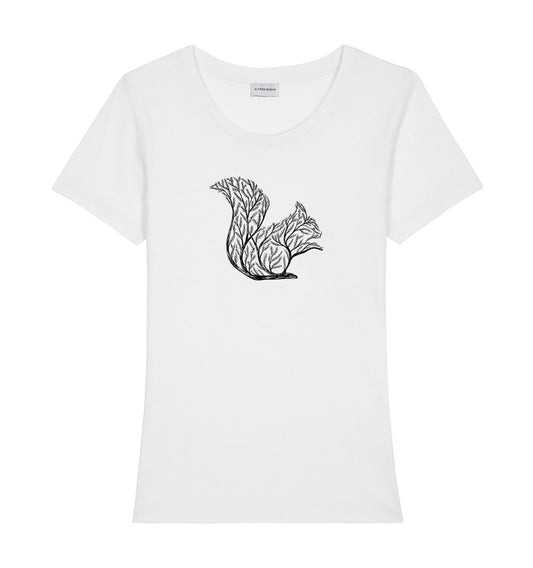 Squirrel Tree woman t-shirt