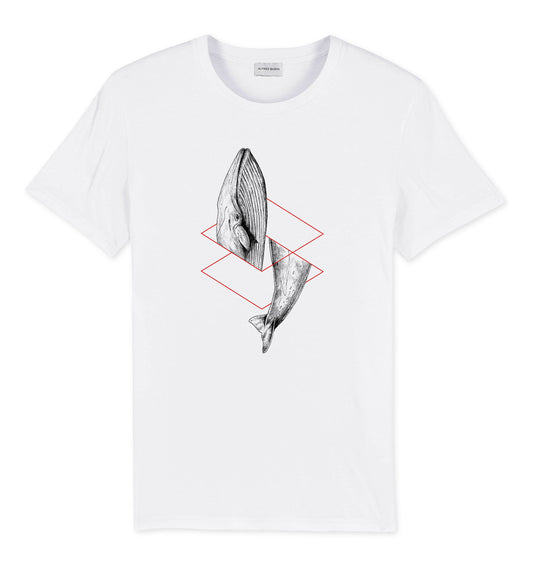 Geometry Whale man t-shirt