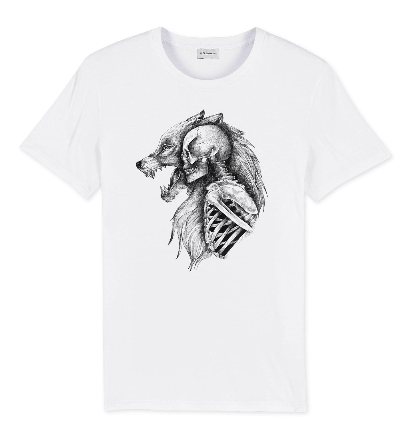 Wolf Skull man t-shirt